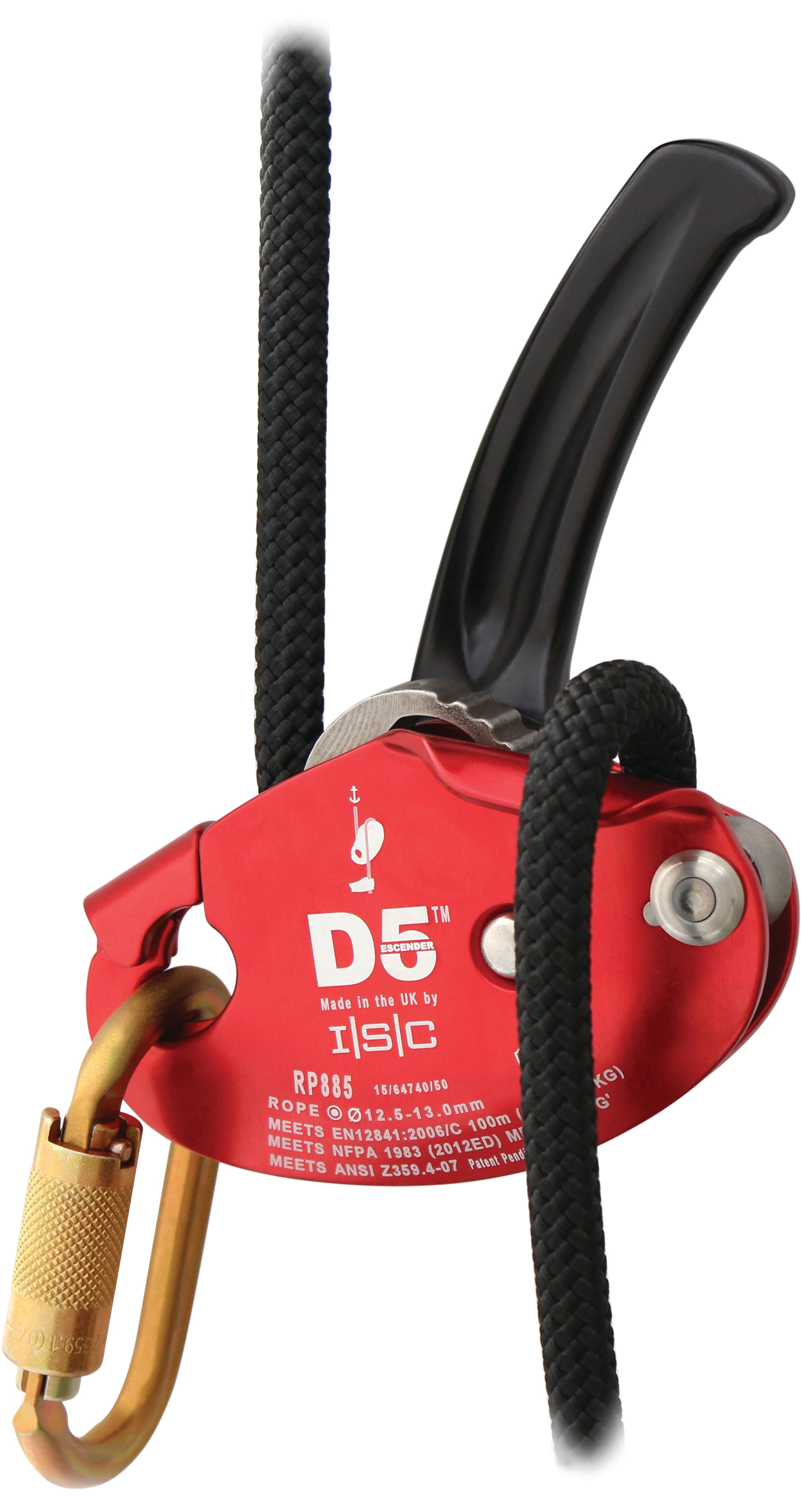 ISC D5 Work/Rescue Descender