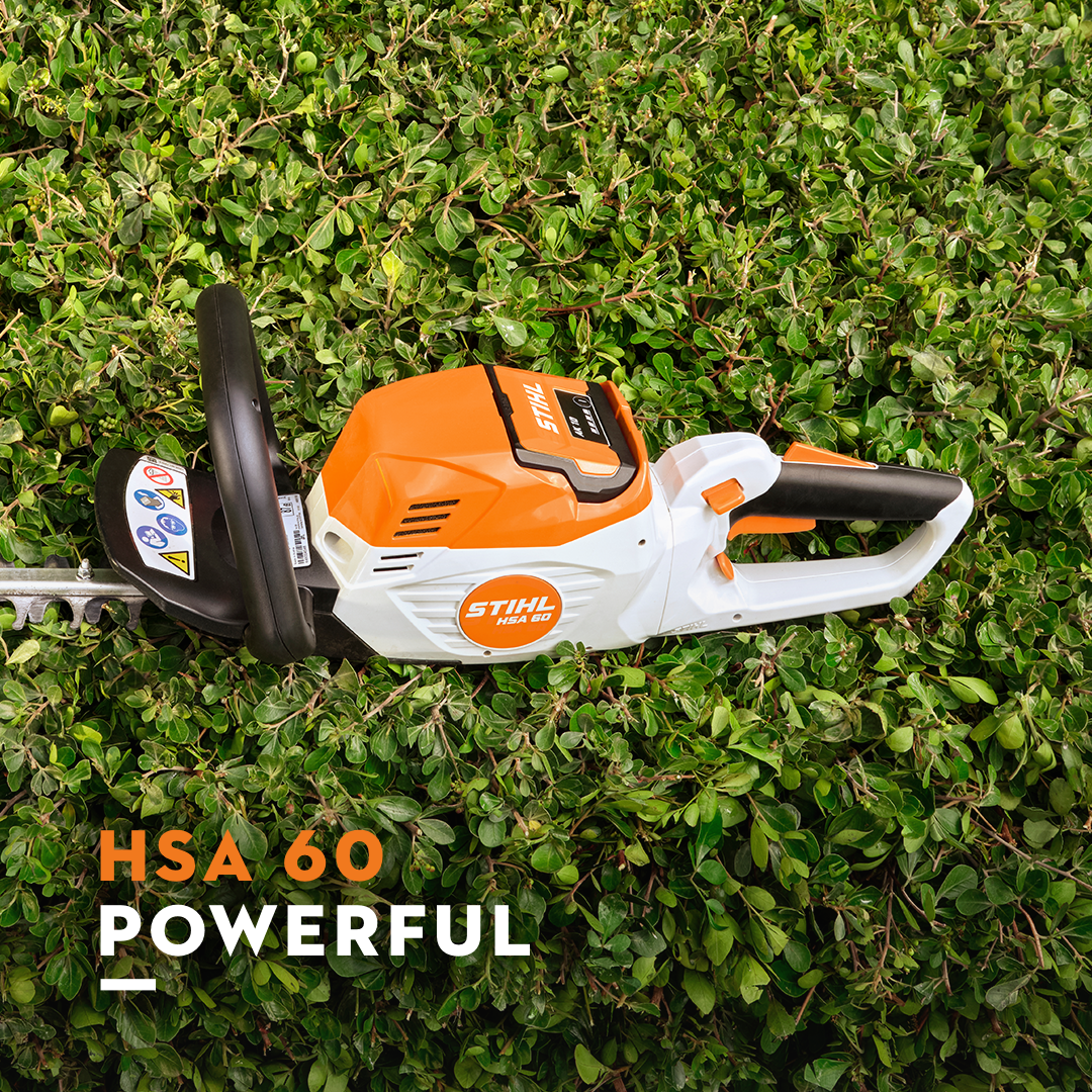 The New Stihl HSA 60 Hedgetrimmer