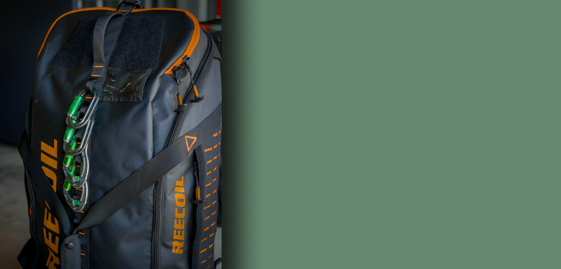 reecoil batwing bag kit - available at cannings $449 - instore or online. perfect christmas gift for arborists