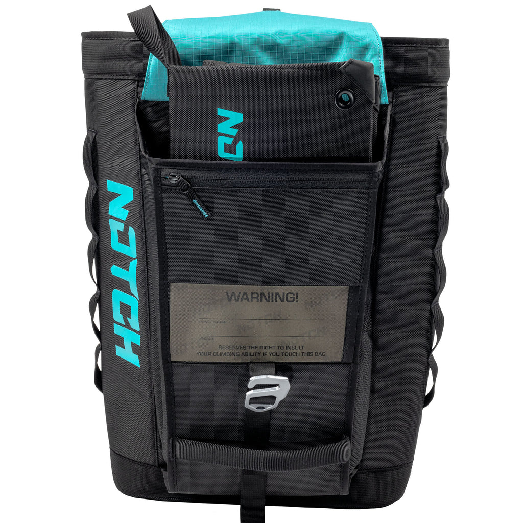 NOTCH APPROACH BAG WITH POP BOX POCKET
