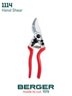 BERGER PROFESSIONAL PRUNING SECATEURS - ANGLED BLADE
