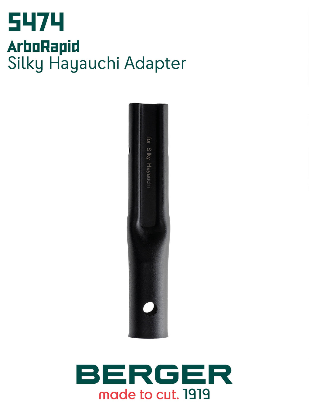 BERGER ARBORAPID ADAPTOR FOR SILKY HAYAUCHI