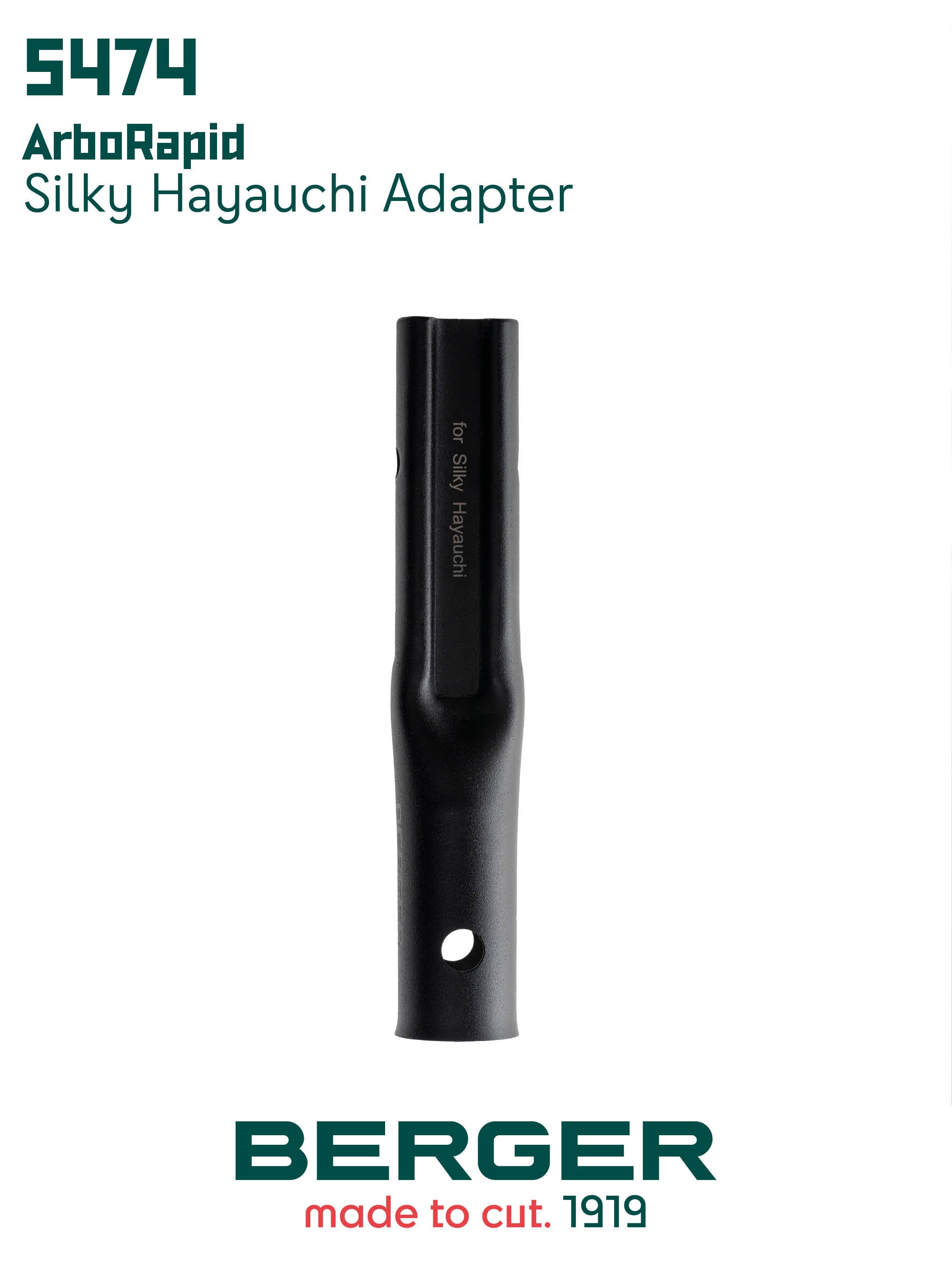BERGER ARBORAPID ADAPTOR FOR SILKY HAYAUCHI