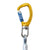 FTC AZUR Steel-core lanyard w/carabiner & adjuster