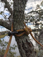 The Notch Quickie steel connector is a compact, CE-certified anchor and redirect device for arborists and climbers. Half the size of a carabiner — strong, safe, and versatile. 14