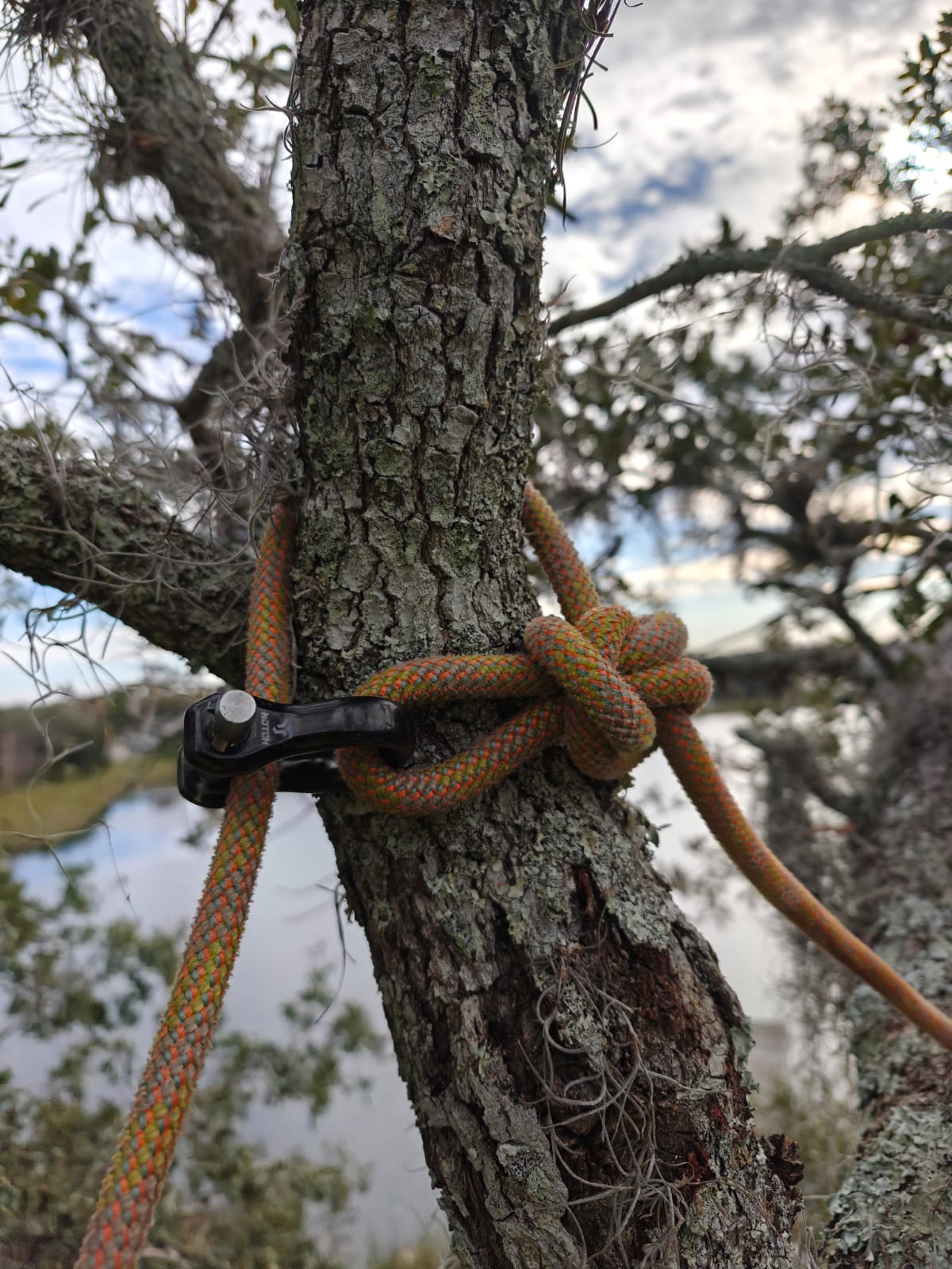The Notch Quickie steel connector is a compact, CE-certified anchor and redirect device for arborists and climbers. Half the size of a carabiner — strong, safe, and versatile. 14
