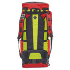 Courant Gear bag that opens fully flat so you can see every bit of kit at once. Adjustable mesh compartments, padded back and straps. 75L red only