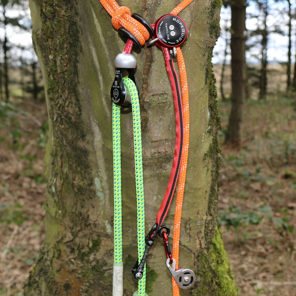 • uy the genuine ART RopeGuide TwinLine (SKU RGTLC) at Cannings. Premium mobile tree anchor allowing concurrent two-person use and easy ground installation.
