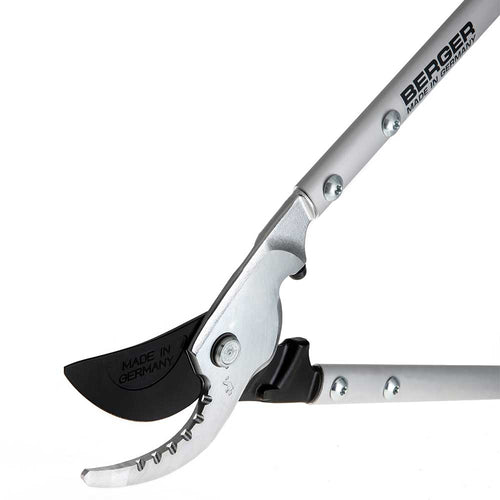 Now available in Australia through Cannings: Berger German-made MegaCutter loppers with cork handles. 82cm reach, forged steel head, oil reservoir, and shock absorbers for powerful, precise cutting. 2