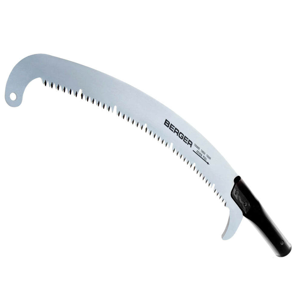 Professional-grade BERGER ArboRapid telescopic pole saw set. German-made, high-strength aluminium, extendable 2.7m–6.2m with 15.7” saw. Trusted by arborists and tree climbers. Available at Cannings nationwide.  4