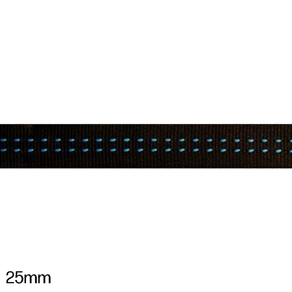 Buy genuine BlueWater Tubular Nylon Webbing at Cannings. High-strength Climb-Spec tube tape available in 25mm, width, priced per metre.
