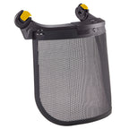 Petzl Vizen Mesh Face Shield with EASYCLIP system for arborists. Fits compatible PETZL VERTEX and STRATO helmets. Buy online from Cannings.