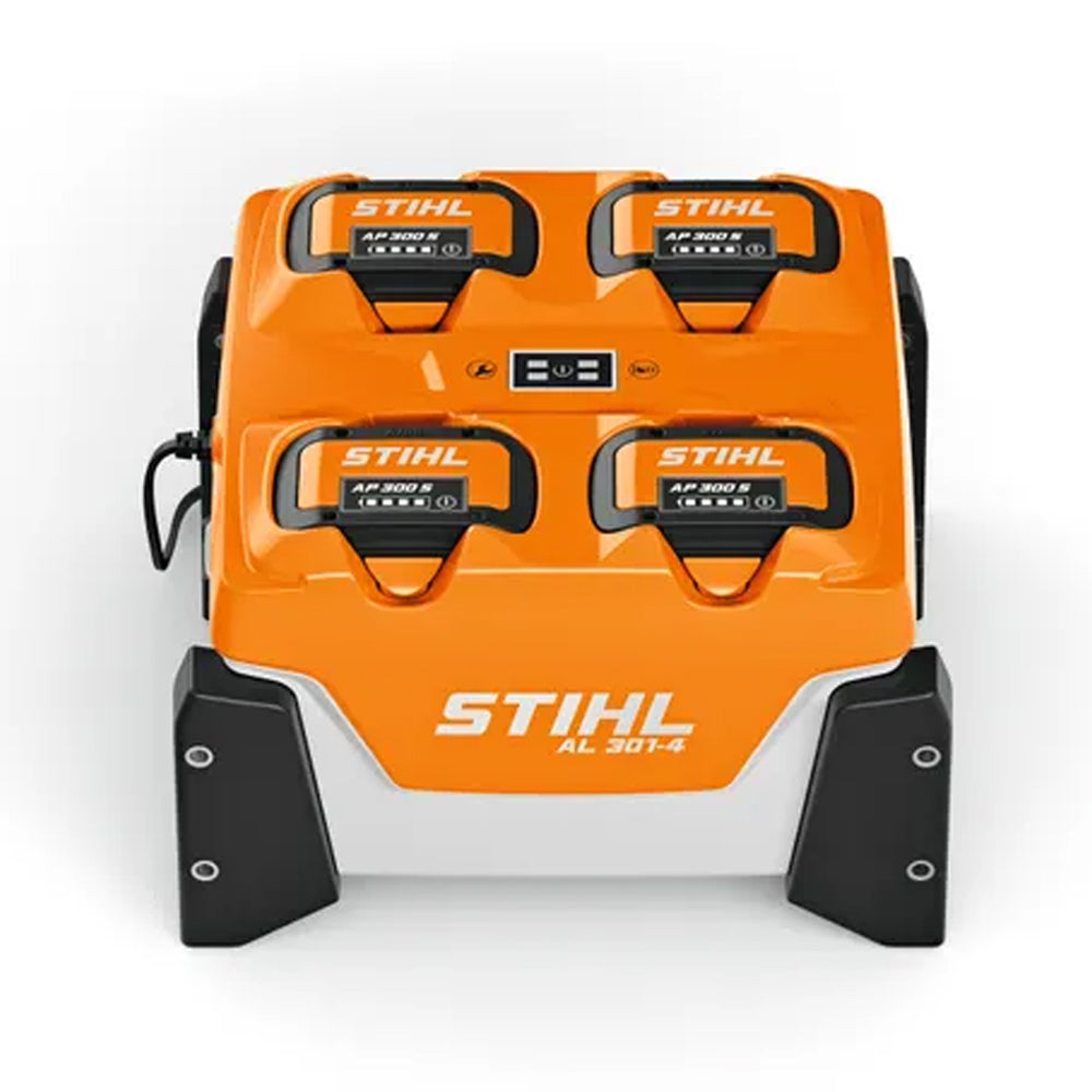 AL 301-4 Multi-Battery Charger at Cannings. A practical charging solution for keeping AP System batteries ready to go. Charge up to 4 STIHL AP System batteries at once. Shop online or in-store at Cannings. 