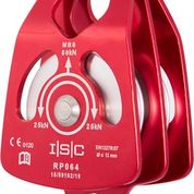 ISC Aluminium Double Rigging Pulleys